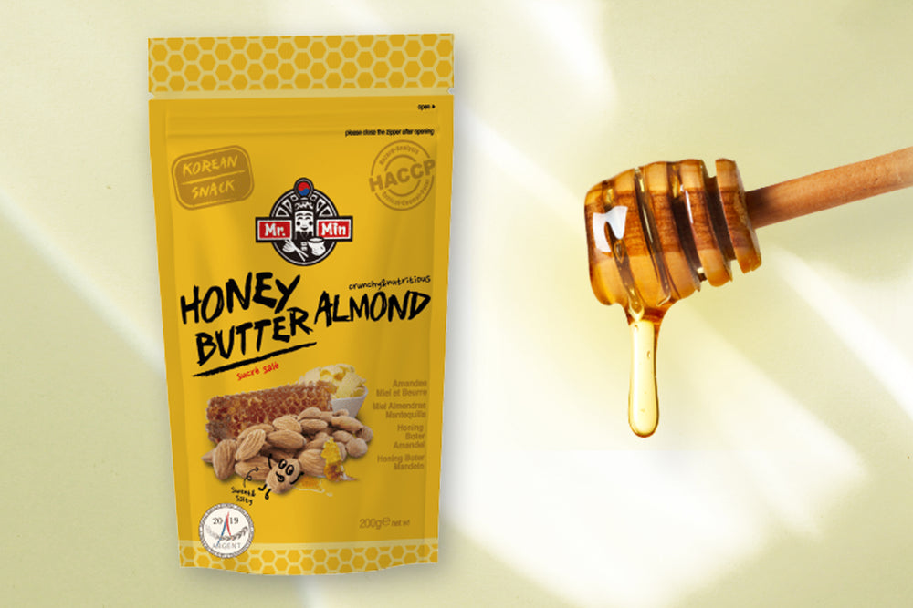 Mr.min Almond 200g Honey Butter